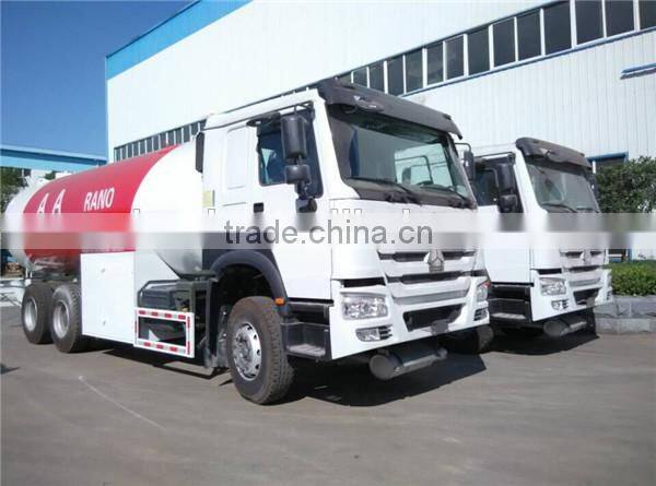 SINO howo LPG gas truck mobile gas refueling trucks