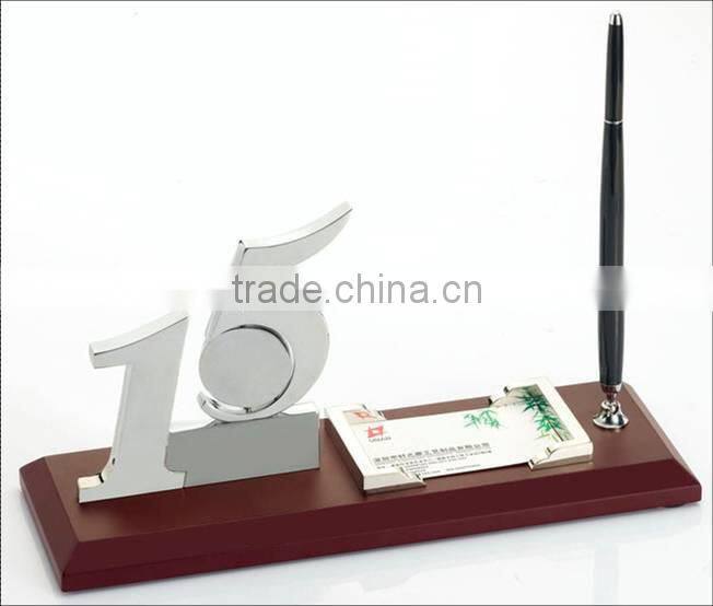 decorative metal pen holder