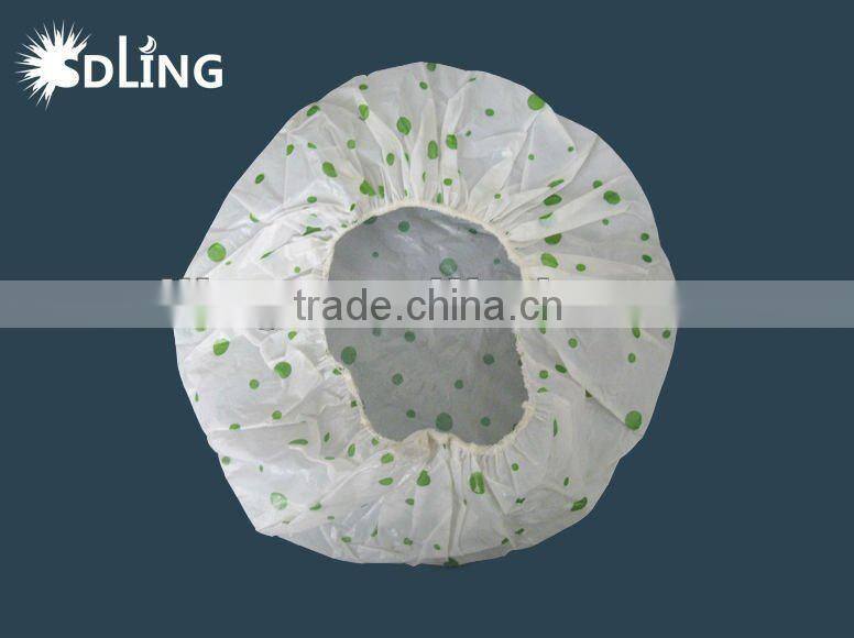 waterproof plastic shower cap