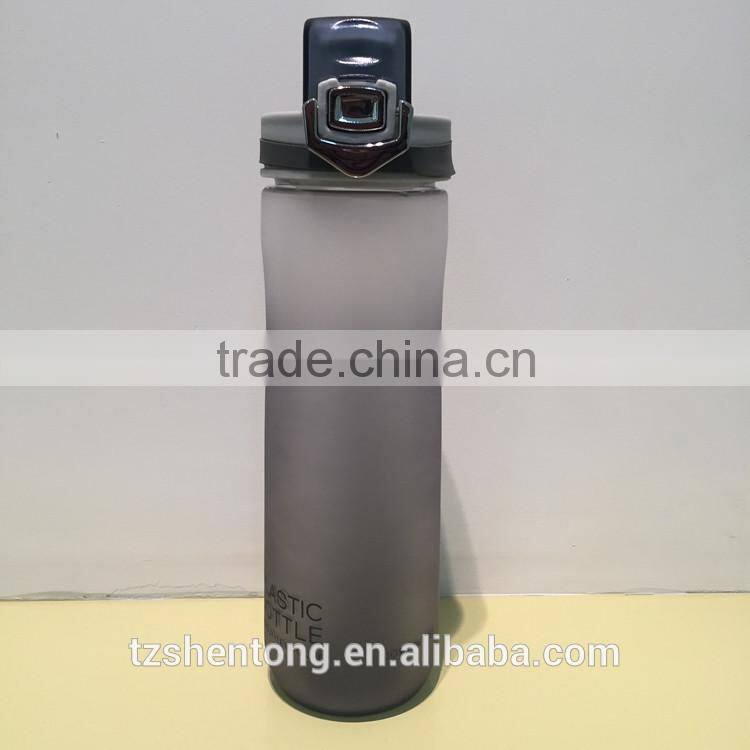 YB-2001,2002 Flip top lid frosted plastic drinking water bottle