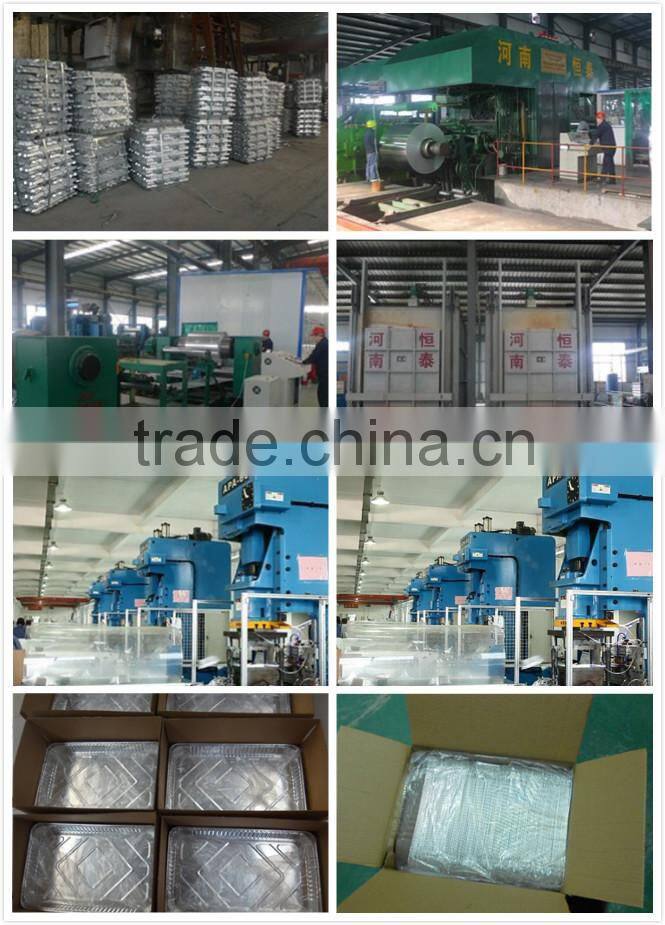 Half size deep aluminum foil pan