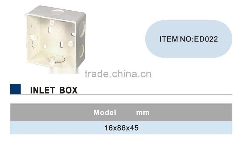 Top quality ERA brand PVC insulating electrical inlet box