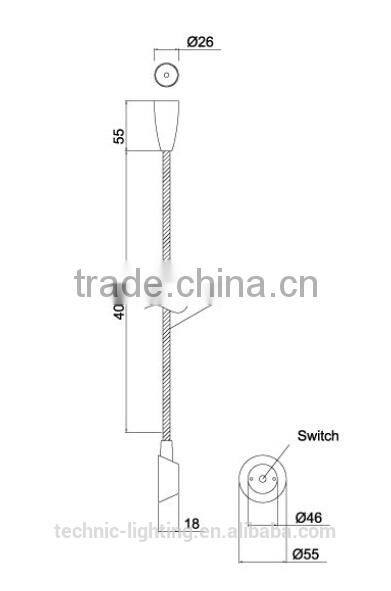 led wall reading lamps