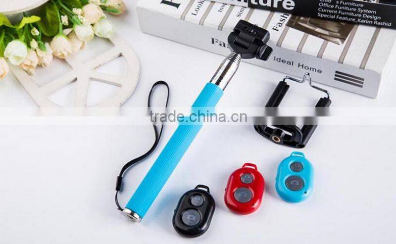 Hot Selling Wireless Bluetooth Selfie Stick With Bluetooth Shutter