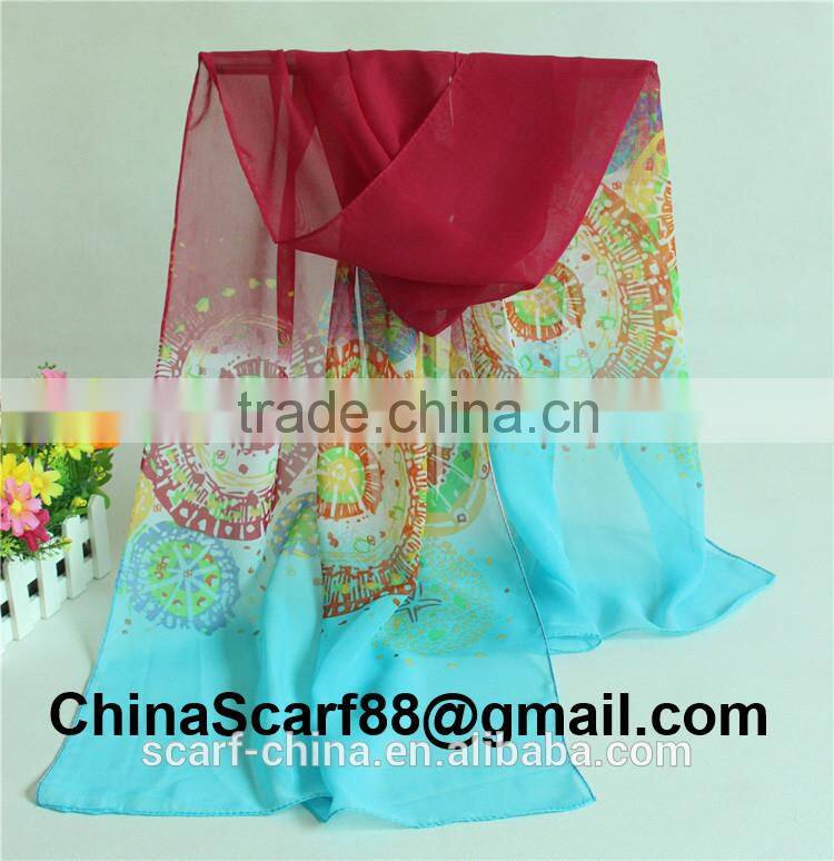 Wholesale chiffon shawl scarf