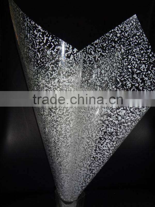 popular new design flower sleeve/BOPP