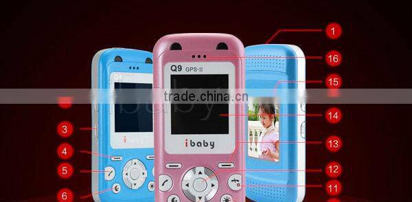 Q9G on line live tracker baby GPS for tractor