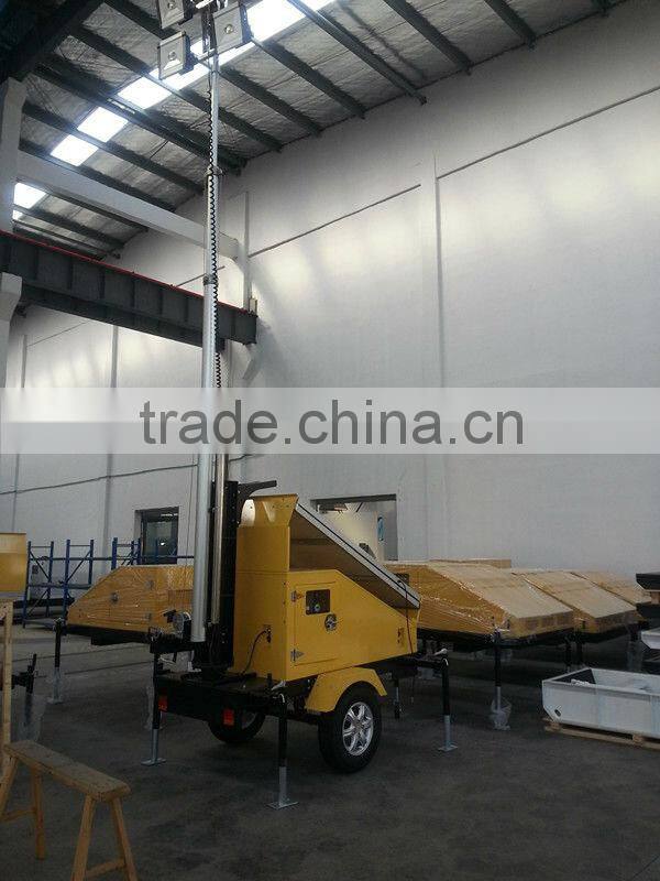 24V solar light tower in dubai