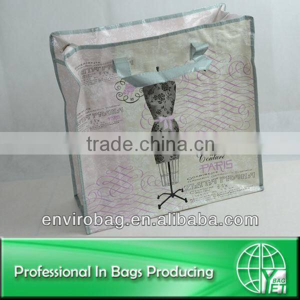 Lead Free Zipper PP Woven Pillow Bag Blanket Package Bag Quilt Storage Bag