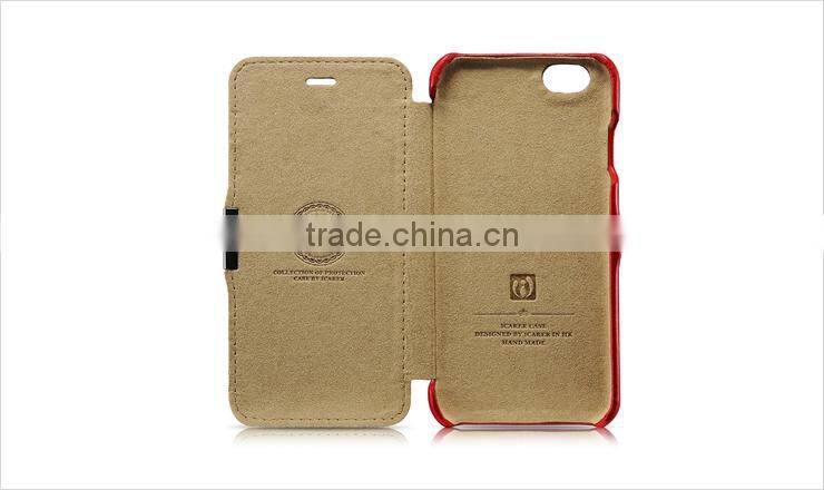 China Mobile Phone Case For iPhone 6,Luxury Mobile Phone Case Cover For iPhone 6 4.7,Genuine Leather Case