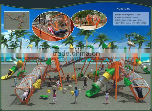 Classic kids large climbing outdoor playground equipment for sale