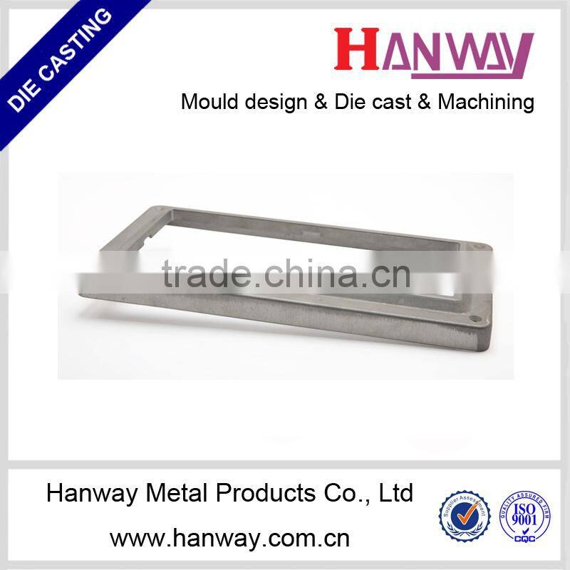 China OEM manufacturer customize aluminum and blasting powder coating led lighting fixture accessories die casting
