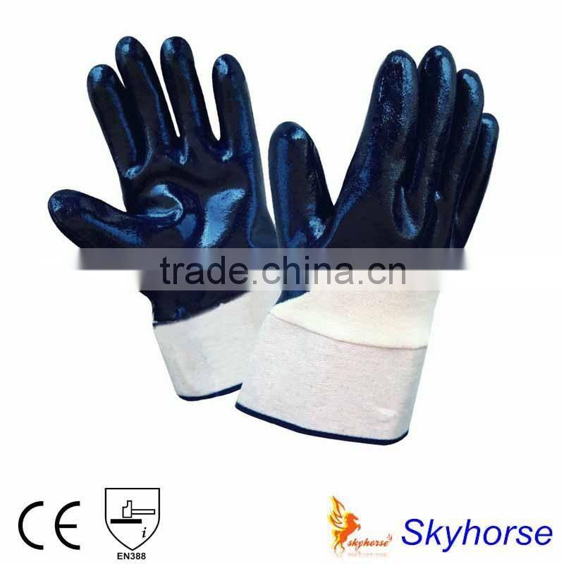 High quality nitrile coated Oil Field gloves