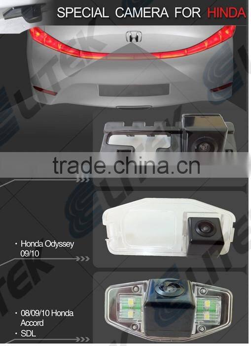 Ultrasonic radar detector with car night vision reverse camera DC12V for BMW