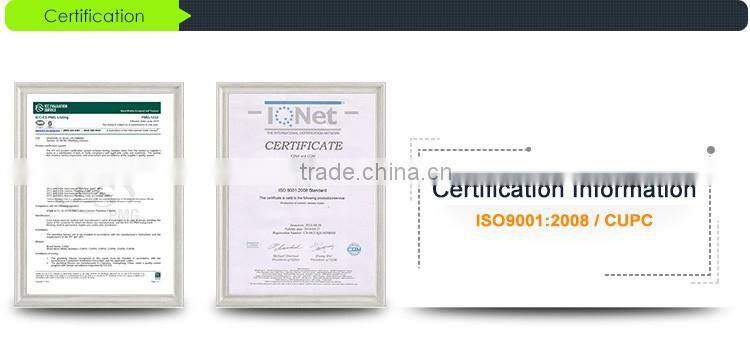 CUPC ceramic Single/Three faucet hole apartment size kitchen sinks