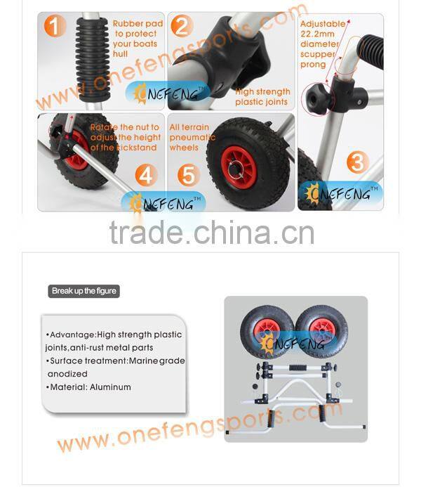 Universal Kayak Cart Kayak Cart With Tuff-Tire Wheels