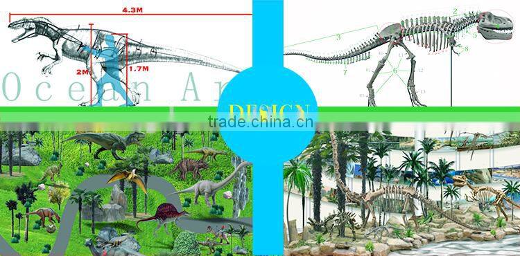 High quality dinosaur t-rex fossil model/Trade assurance