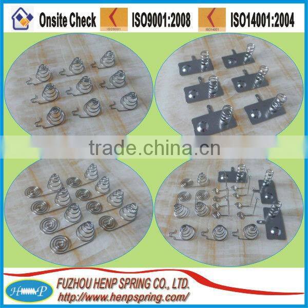 remote control battery coil spring