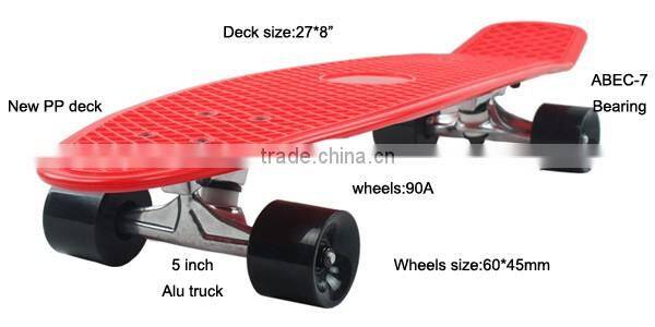 Lightweight Mini Cruiser Fish Skateboard