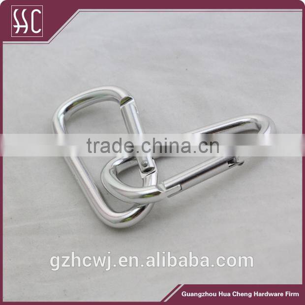 Manufacture high quality carabiner hook for purse accessories