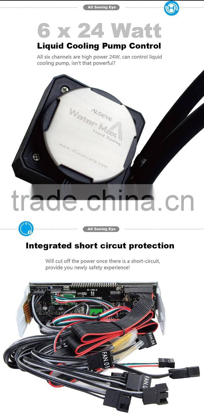 Alseye DA0310 manufacture controller fan pc front panel accessories a-100L digital fan regulator