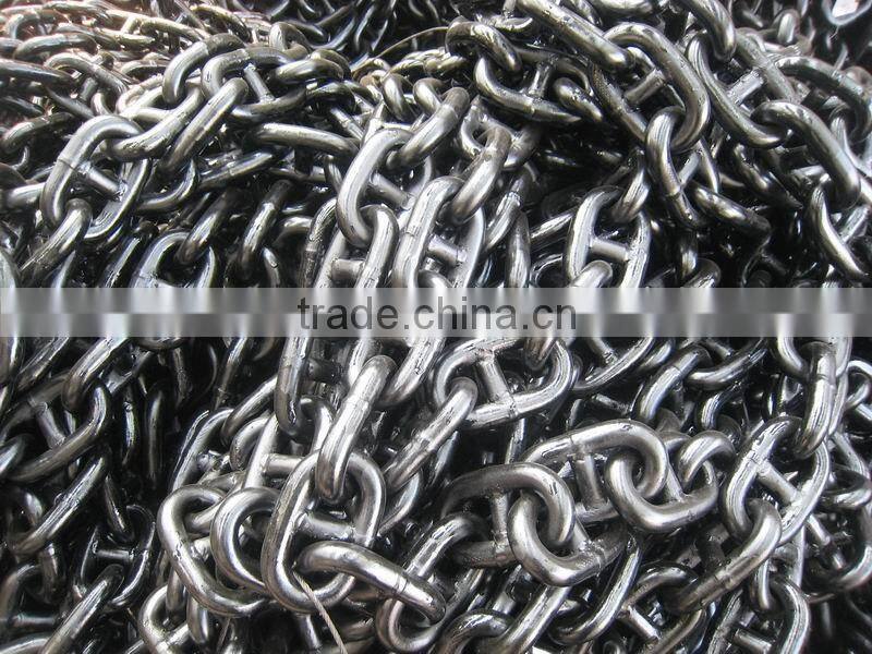 Hot Sale Black Coated Alloy Link Chain for manufacturer