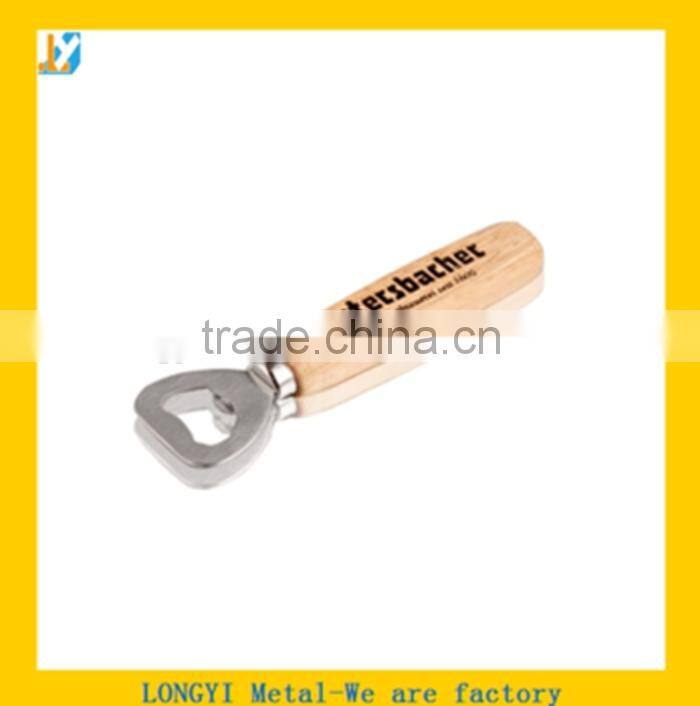 Custom wooden bottle opener