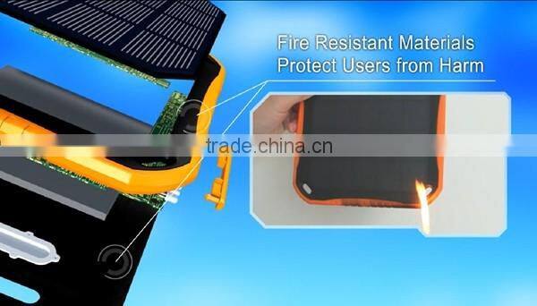 5600mah factory cheap portable solar power bank soalr charger