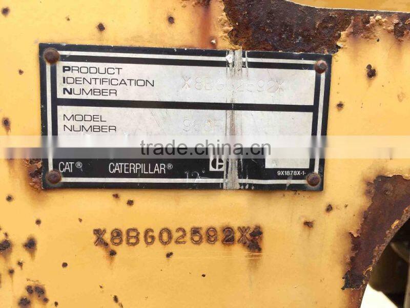 100% japan caterpillar 966F, also 966C,966D,966E,966F,950B,980G wheel loader
