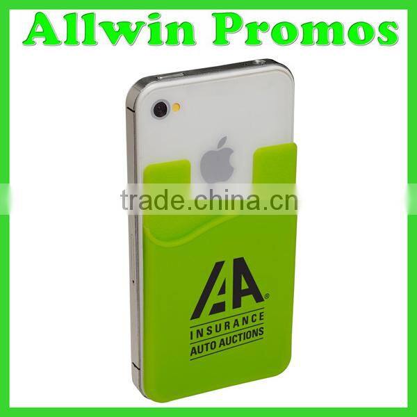 Promotional Silicone Smart Card Wallet 3M Sticky