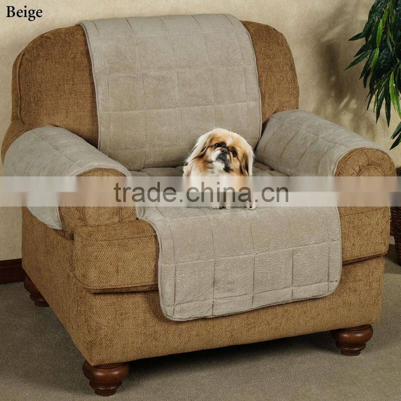 Cotton Quilted Pet Chair Cover