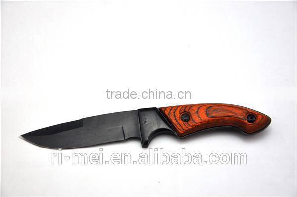 2014 best seller hunting pocket knife combat fixed knife