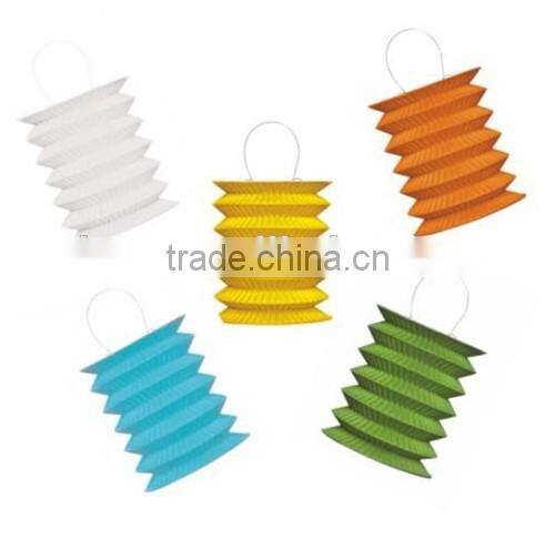 Halloween decoration round led paper lantern custom Chinese paper lantern