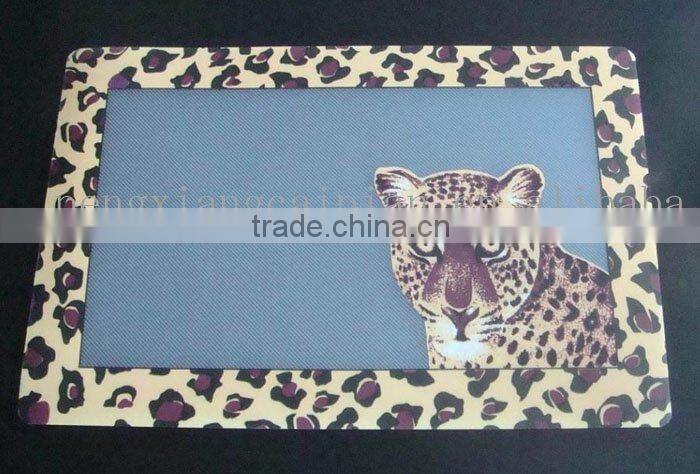 plastic placemat and coasters