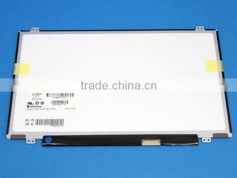 14.0 inch high quality laptop lcd display for LP140WH2-TLL2 led screen replacement