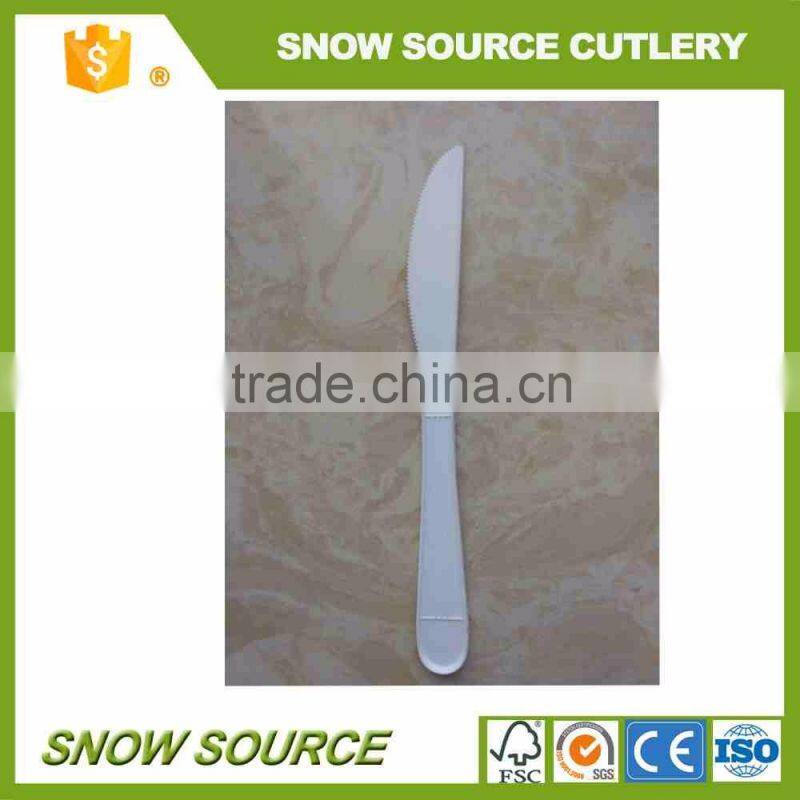 5.5g White disposable PP material plastic cutlery sets