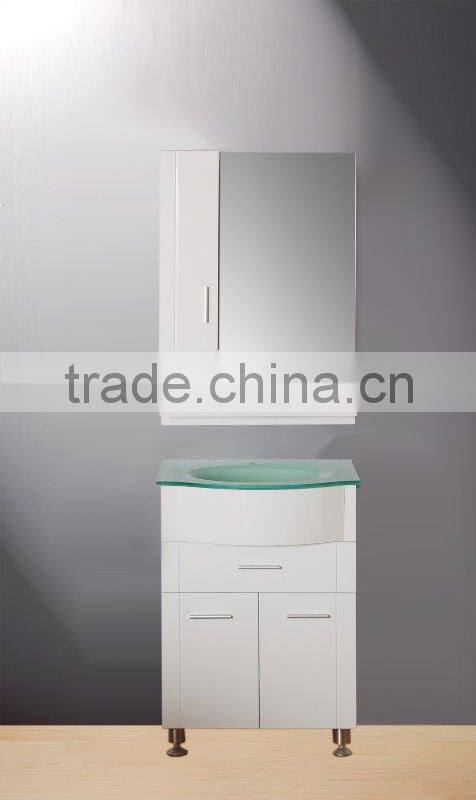 MDF/PVC mirrored bathroom cabinet TB-8043