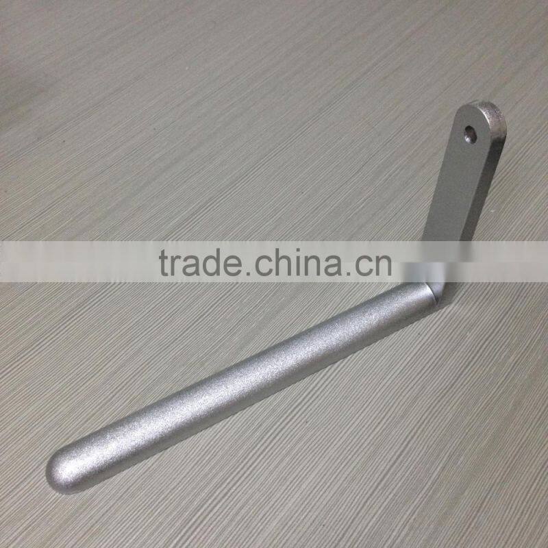 New design flash sliver finished Aluminum angle bracket for office desk parts
