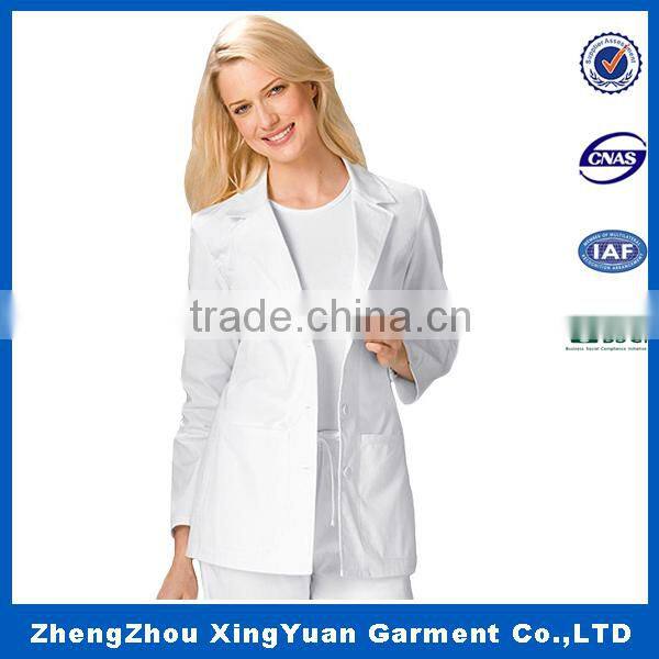 ISO9001 BSCI 2015 OEM design wholesale hospital uniform lab coat medical scrubs