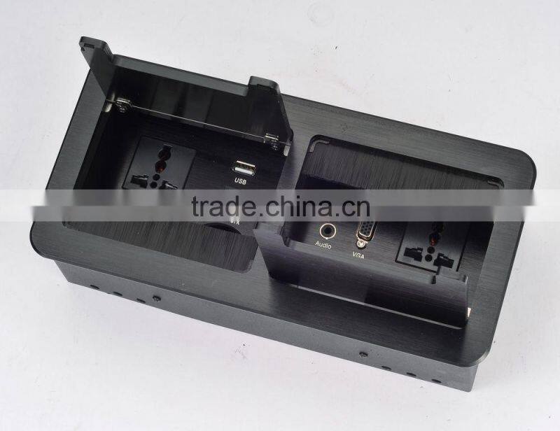 desktop electrical outlets for office furniture system