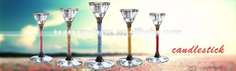 Wholesale rose gold glass votive candle holders/ candle glass holders/ stick candle
