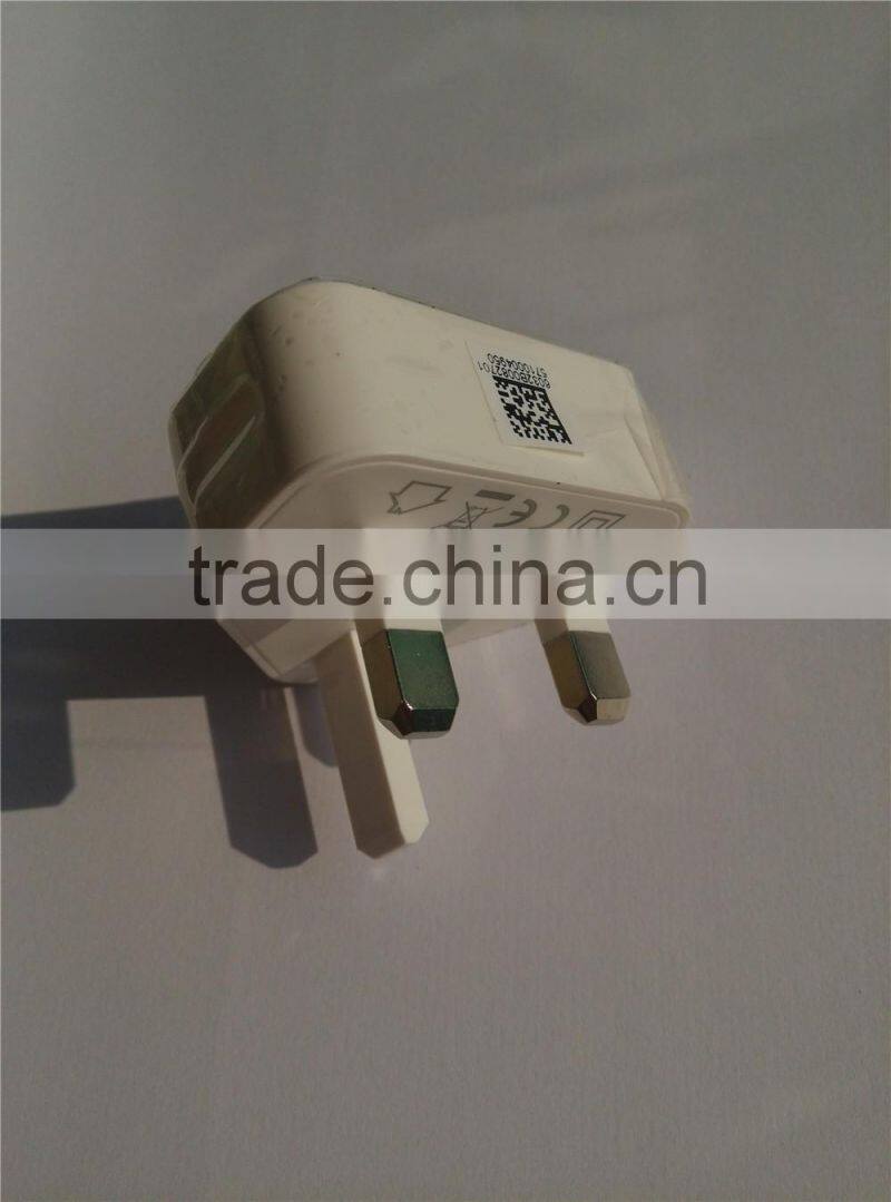BRAND NEW UK PLUG AC ADAPTER A85-501000 5V 1A with USB port for cellphone use
