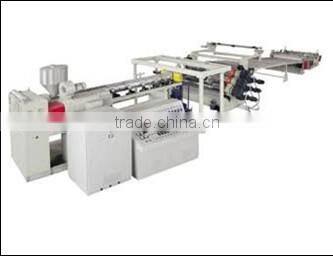 Qingdao hi tech products PE Sheet production/making machine/extruder