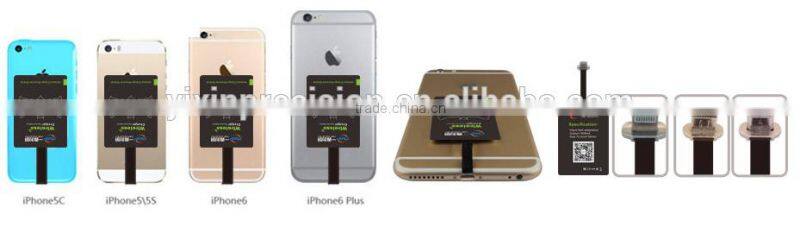 qi wireless charger receiver for Tpye C android and ISO