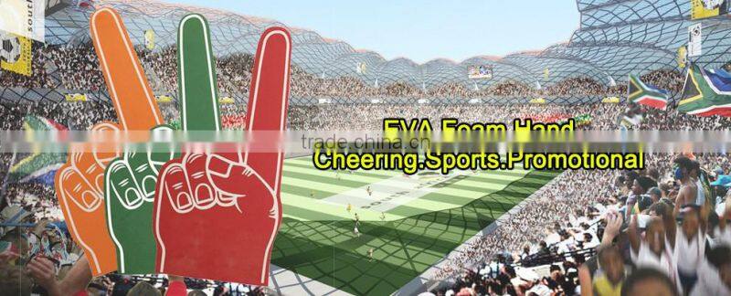 Melors Popular Giant Cheering EVA/Sponge Foam Finger Foam Hand Custom giant cheer EVA foam hand/fingers sales for promotion