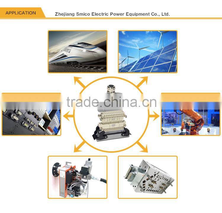 SMICO Popular Wholesale Items 3 Pin Automatic Wire Male Female Plastic Connectors