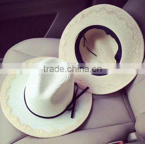 2016 professional factory sale handmade straw hats boutique shop new arrived women straw hat wholesale