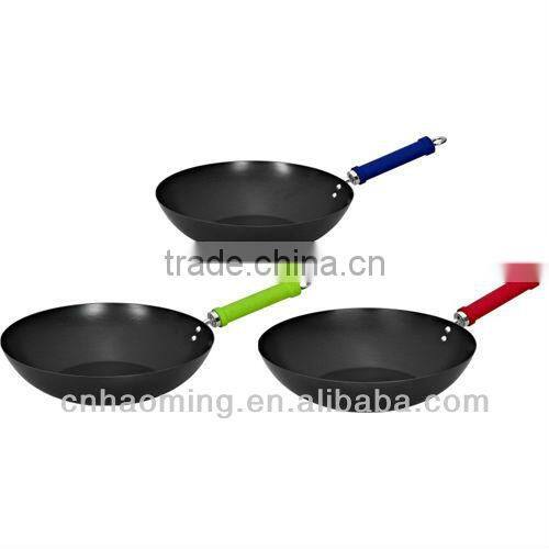 stainless steel wok