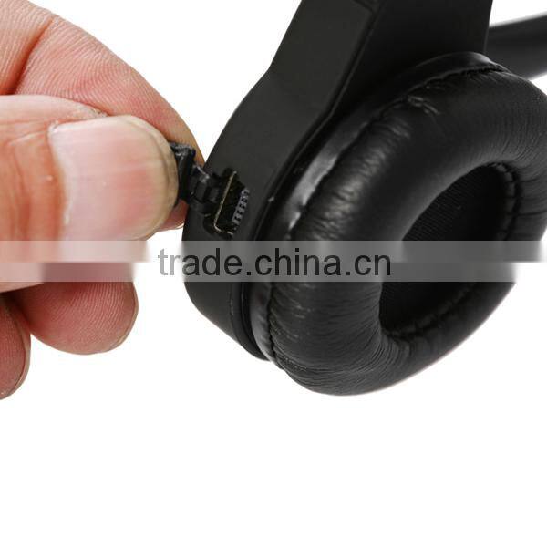 bluetooth headset with microphone,Over-the-head design and with retractable band---Melody Lee