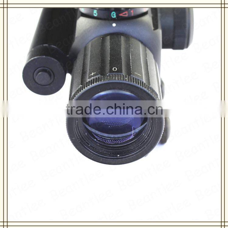 High power night vision red laser sight 4X30, Laser pointer sight scope for gun with magnetic gun sight scope mount